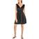 Rebecca Taylor V Neck Pleated Smocked Dress - Onyx