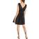 Rebecca Taylor V Neck Pleated Smocked Dress - Onyx