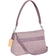 Coach Soft Tabby Shoulder Bag In Signature Denim - Silver/Faded Purple