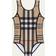 Burberry Kids Check swimsuit beige Y