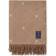 Lexington Signature Star Recycled Wool Decke Filz Weiß