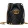 Gucci GG Marmont Mini Leather Bucket Bag - Black