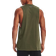 Under Armour Men's UA Sportstyle Left Chest Cut Off Tank Top - Marine Od Green/Black