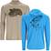 Simms Men's Tech Artist Series Hoodie Stone/Brown Trout