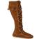 Minnetonka Front Lace Knee - Brown