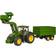 Bruder John Deere 7R 350 with Frontloader & Tipping Trailer 03155