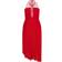 City Chic Plait Detail Maxi Dress - Red