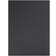 Jam Paper Foldover Cards 5 x 7 50/Pack Metallic Anthracite Black