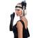 Forum Novelties Flapper deluxe headband black/silver