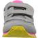 Saucony Kids Jazz Hook & Loop Sneaker - Grey/Pink