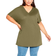 Avenue Pocket Pleat Tunic Top - Olive