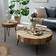 COZAYH Modern Farmhouse Coffee Table 31.5" 2