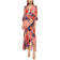 Alexia Admor Tala Maxi Dress - Pink Mixed Print