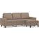 vidaXL Microfiber fabric Sofa 84.3" 3 Seater