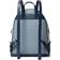 Michael Kors Rhea Medium Color-Block Logo Backpack - Nvy/Wht/Pblu