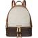 Michael Kors Rhea Medium Color-Block Logo Backpack - Luggage