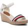 Tommy Hilfiger Espadrille mit mittelhohem Keilabsatz ECRU