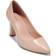 Cole Haan Mylah Round Block Heel Pumps Beige