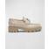 Christian Louboutin CL Moc lug flat light pink patent leather loafers