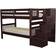 Bedz King Stairway Bunk Bed