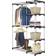 Whitmor Freestanding Closet Clothes Rack 45.2x68"
