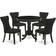 East West Furniture Kitchen Table Dining Set 36" 5