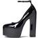 Steve Madden Skyrise - Black Patent