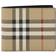 Burberry Beige Check Wallet UNI