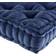 Intelligent Design Chenille Chair Cushions Blue (50.8x50.8)