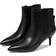 Cole Haan Women's Go-To Park Pointed-Toe Dress Booties Black Leather Black Leather