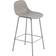 Muuto Fiber Tube Base with Backrest Barhocker 65cm