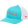 Columbia PFG Logo Mesh Ball Cap High Crown - Ocean Teal/Corange