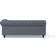 Beliani Right Hand Corner Sofa 280cm 6-Sitzer