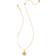 Kendra Scott Letter Disc A To Z Pendant Necklace - Gold/Iridescent Abalone