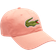 Lacoste Contrast Strap And Oversized Crocodile Cap Unisex - Elf Pink