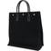 Saint Laurent Rive Gauche Canvas Tote Bag - Black