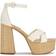 Nine West Willie - White Raffia