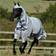 Bucas Buzz-Off Fly Rug with fixed Neck Silver unisex