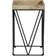 The Urban Port 24 Inch Industrial Tray Table 15x15"