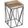 The Urban Port 24 Inch Industrial Tray Table 15x15"