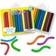 Waloo Loopy Hues Bendable Crayons For Kids No Sharpening Needed