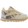 Reebok Kid's National Geographic X Classics Leather Animal Print - Utility Beige/Parchment/Soft Camel