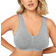 Yours Seamless Bra Plus Size - Grey