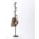 Yamazaki White/ Brown Coat Clothes Rack