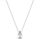 Swarovski Teardrop Attract Pear Set - Silver/White