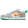 Nike Air Jordan 1 Low SE GS - Light Smoke Grey/White/Stadium Green/Total Orange