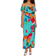 Desigual Pahoa Maxi Boho Dress - Turquoise