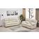 Betsy Furniture Bonded Beige Sofa 85" 2 3 Seater