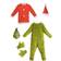 Elope The Grinch Men's Deluxe Santa Jumpsuit with Mask Costume