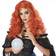 California Costumes Adult Mystified Gypsy Wig Orange